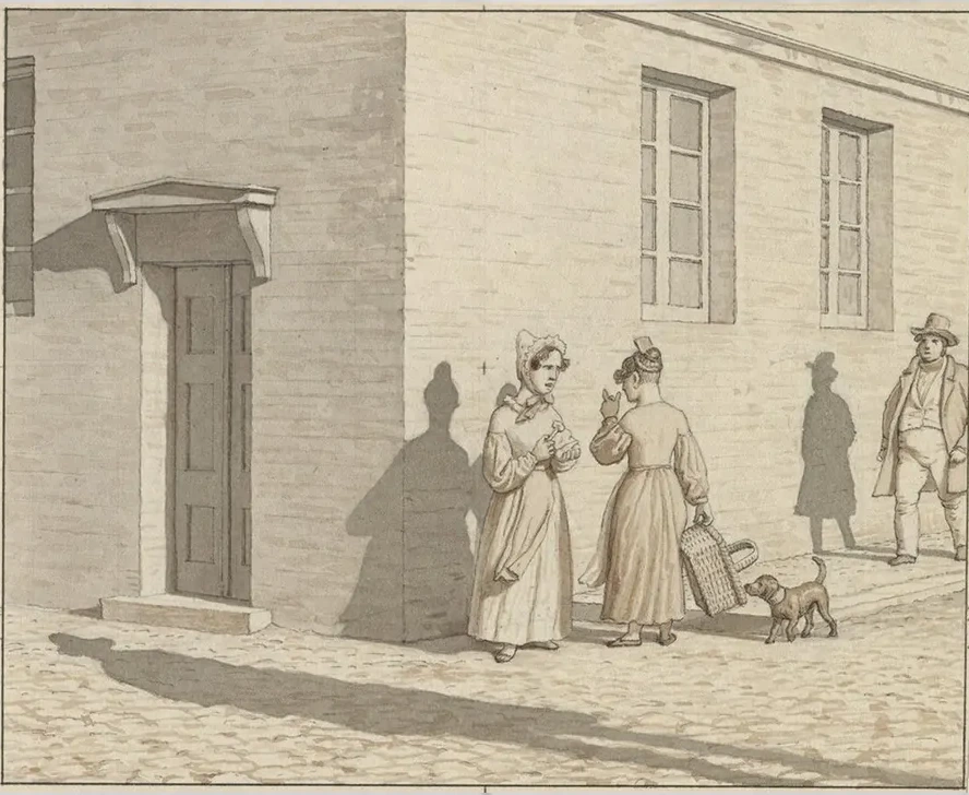 Linearperspectiven, Anvendt Paa Malerkunsten Tavle VII,1 et M de P et Gadehj Rne