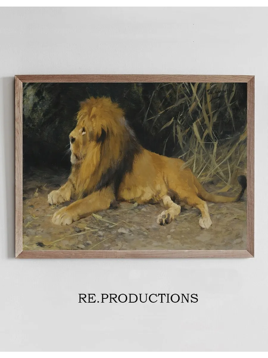 Lion In His Den