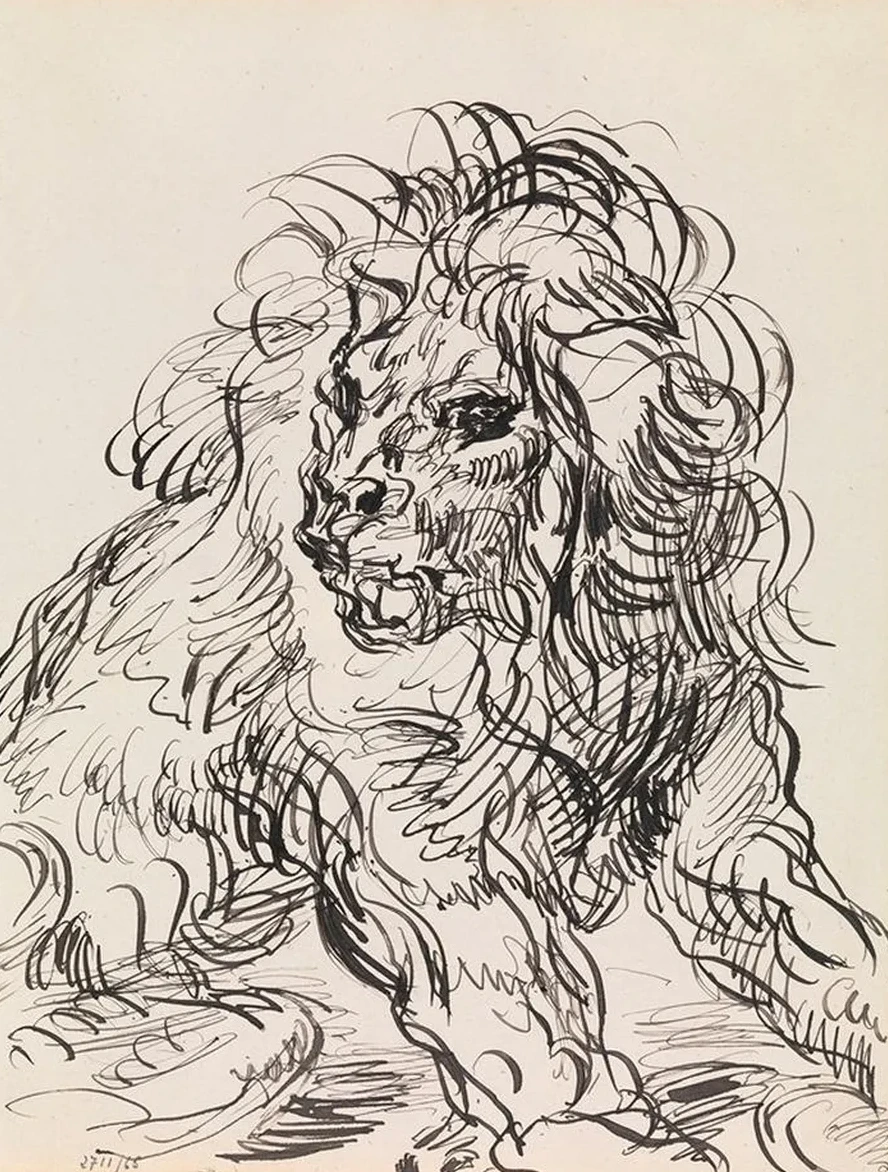 Lion and Hare