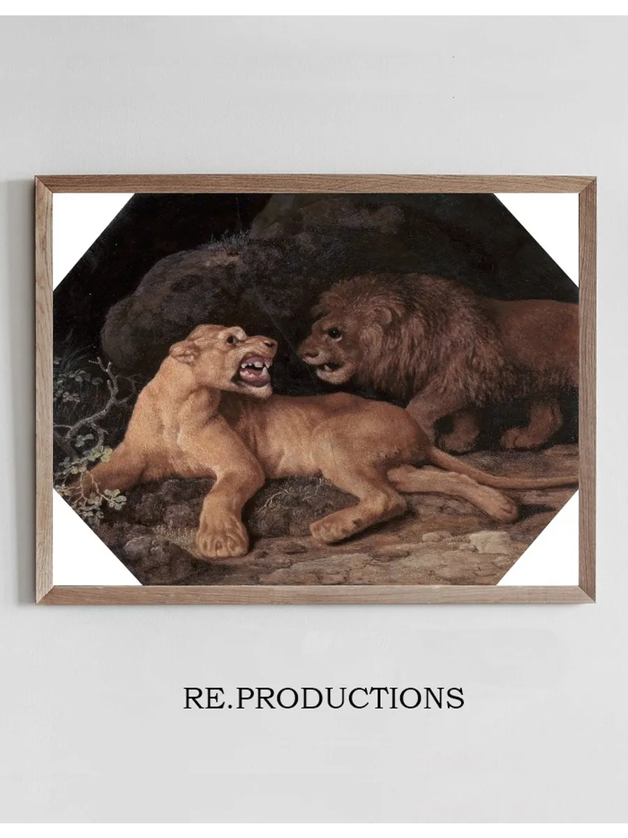 Lion and Lioness