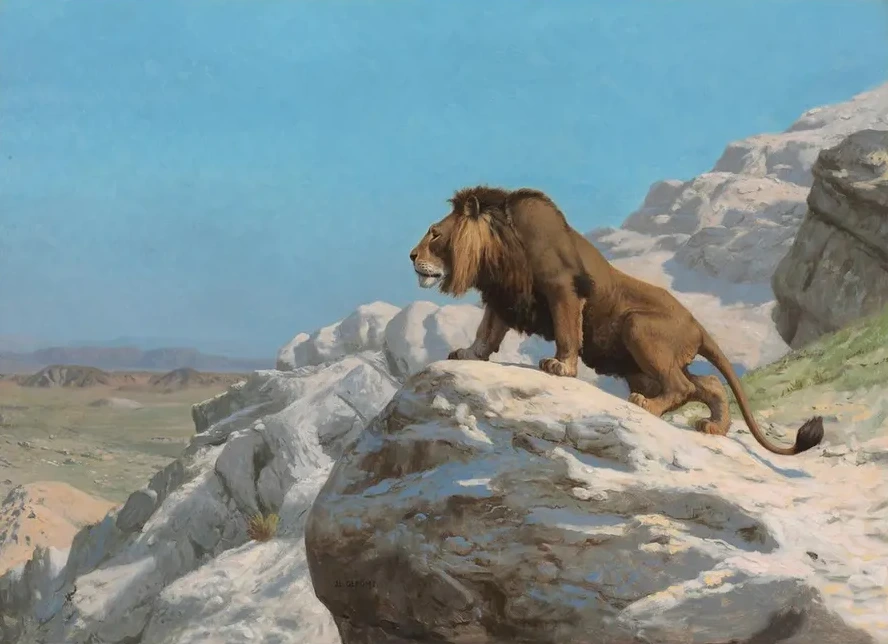 Lion on the Watch