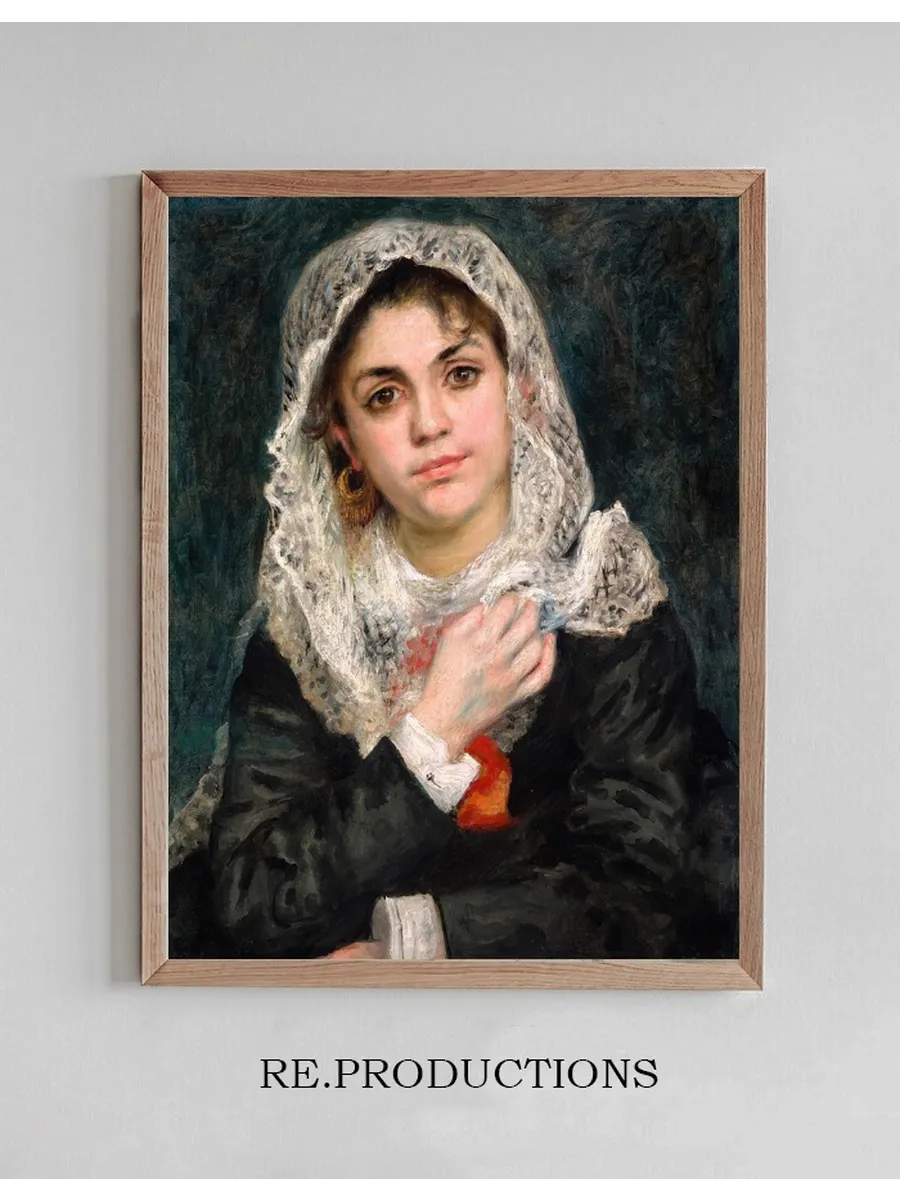 Lise in a White Shawl