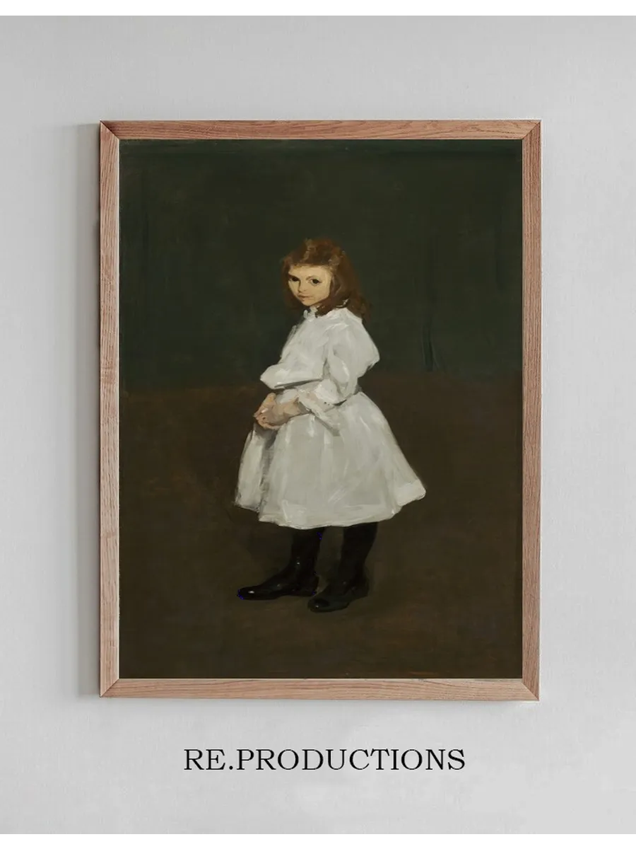 Little Girl in White (Queenie Burnett)