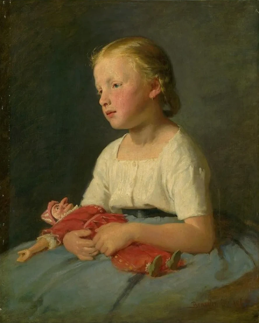 Little Girl with a Doll
