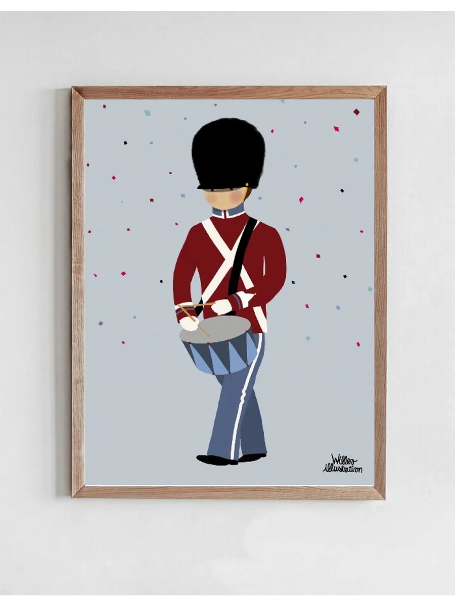 Little Guard with Drum