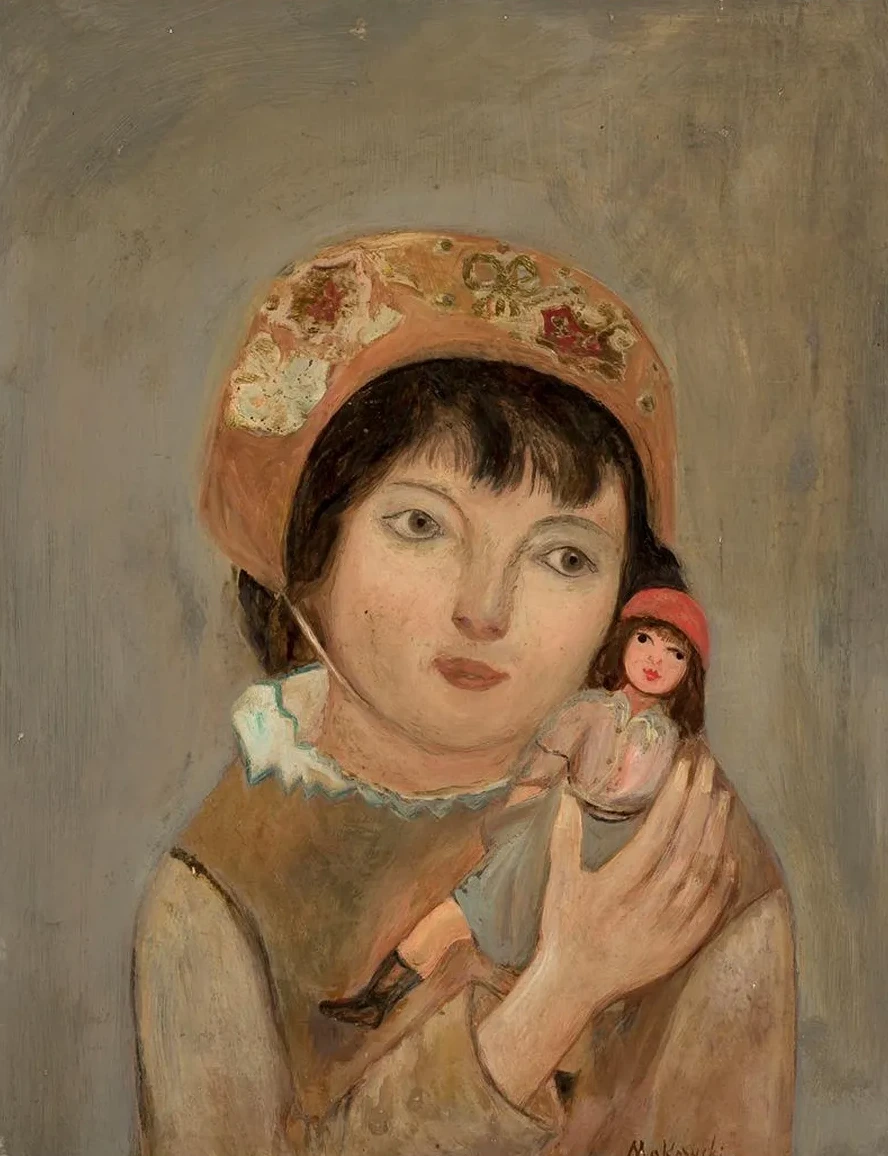 Little Girl with a Doll