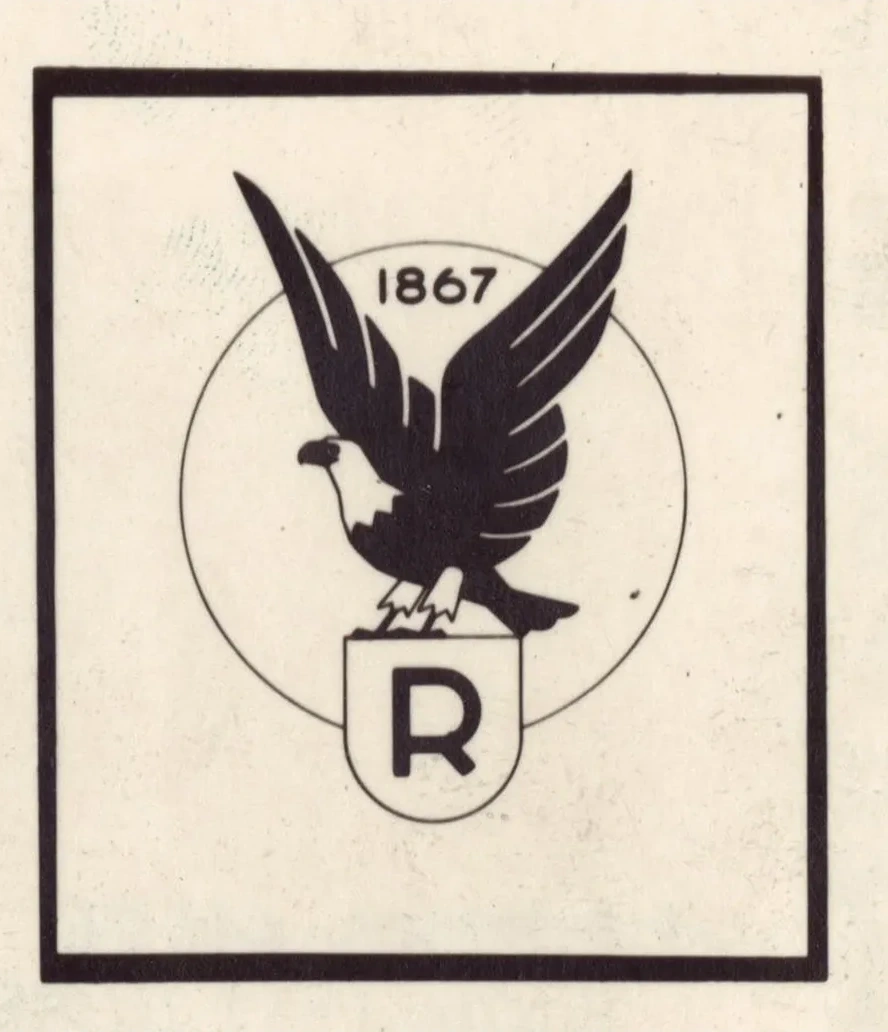 Logo for Ruppert Beer with Eagle