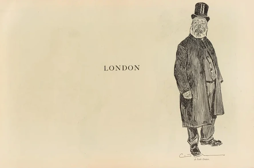 London. A Park Orator