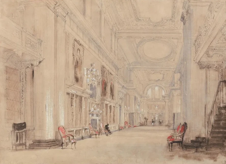 Long Library at Blenheim Palace