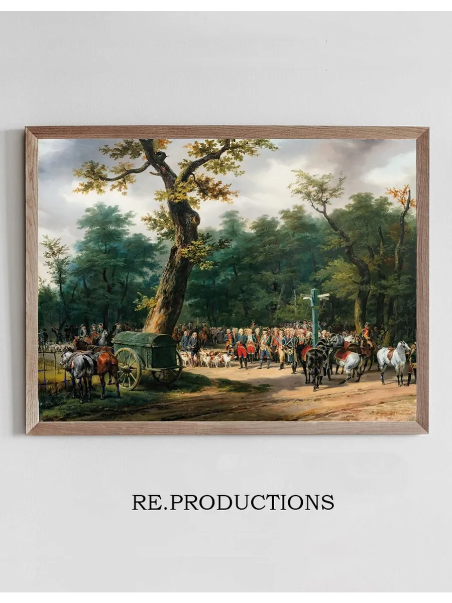 Louis XVI's Last Hunt, At Fontainebleau