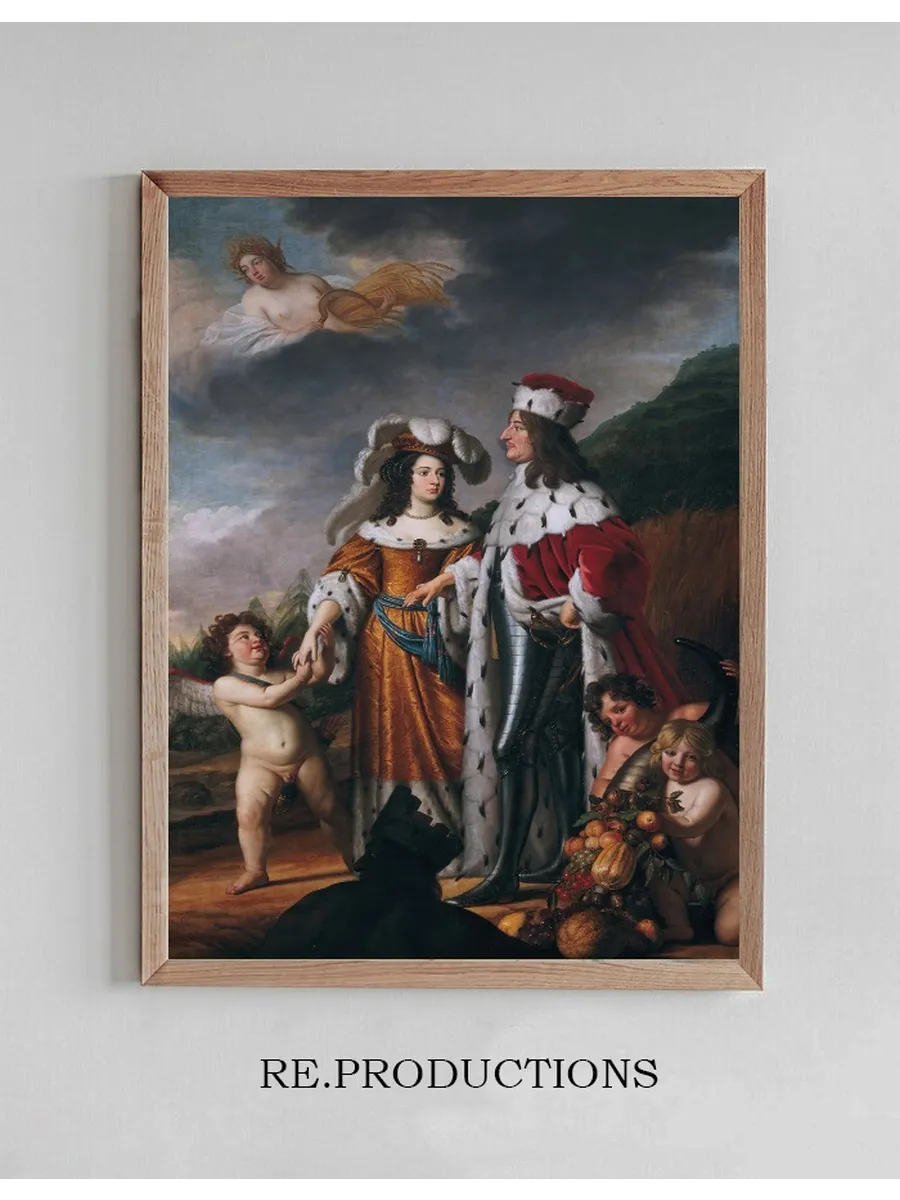 Louise Henriette Leads Friedrich Wilhelm, Elector of Brandenburg, to Her Parents