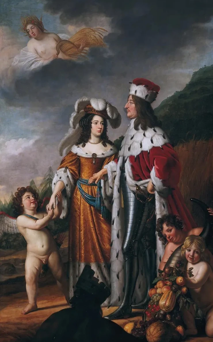 Louise Henriette Leads Friedrich Wilhelm, Elector of Brandenburg, to Her Parents