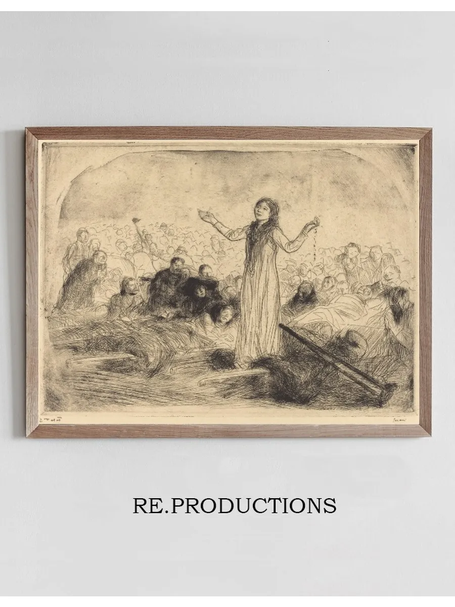 Lourdes, the Miracle (second Plate)