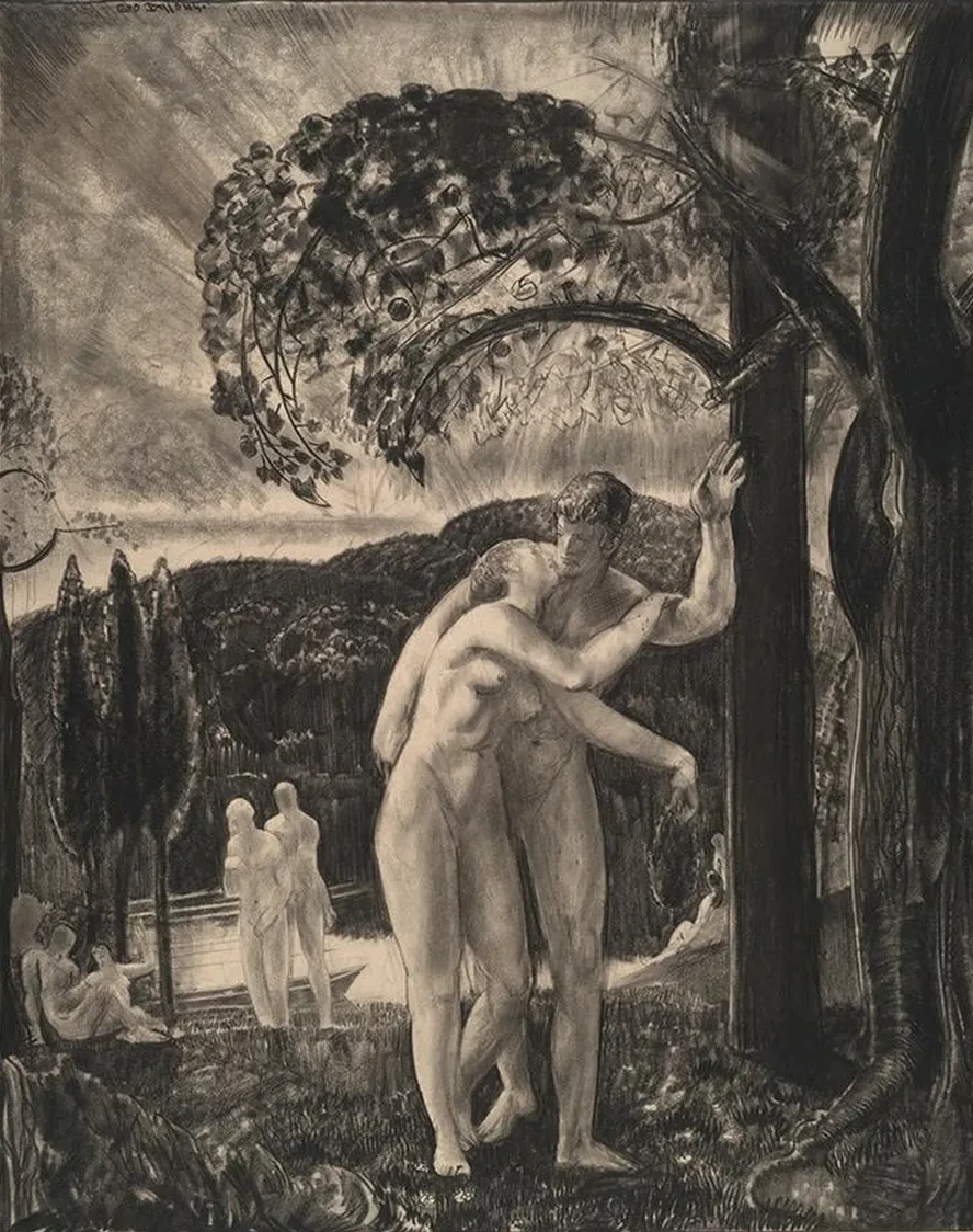 Lovers Still Whispered in theDusk