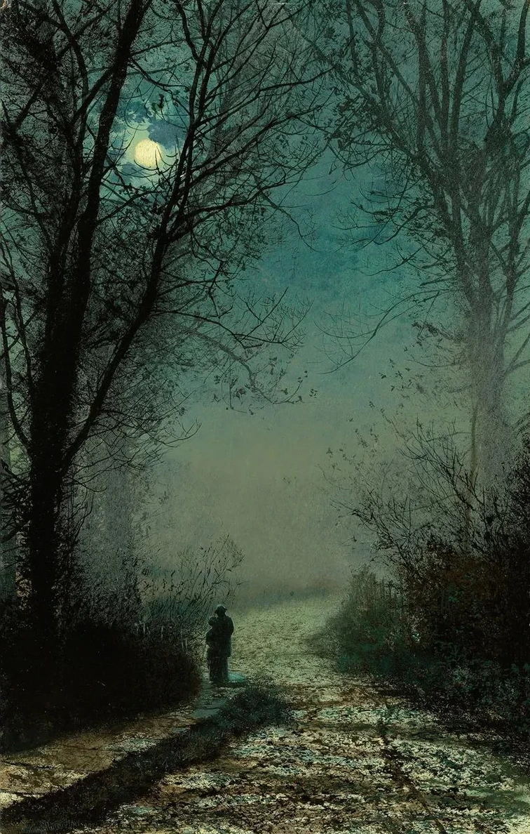 Lovers on a Moonlit Lane