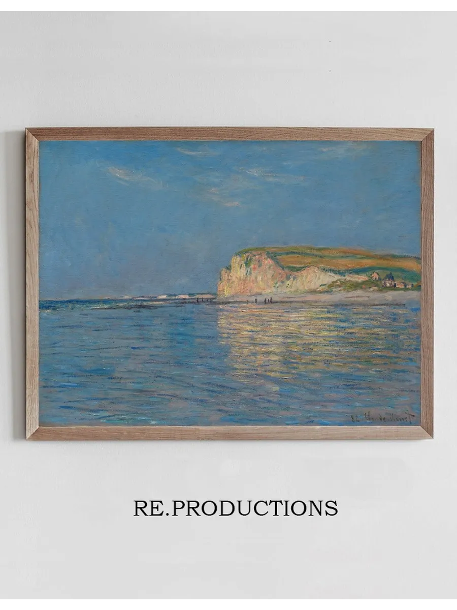 Low Tide at Pourville, near Dieppe, 1882