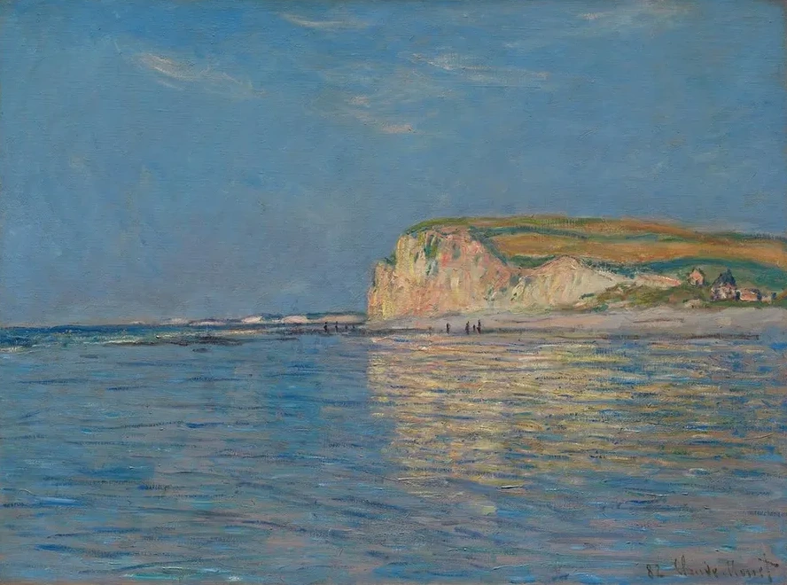 Low Tide at Pourville, near Dieppe, 1882