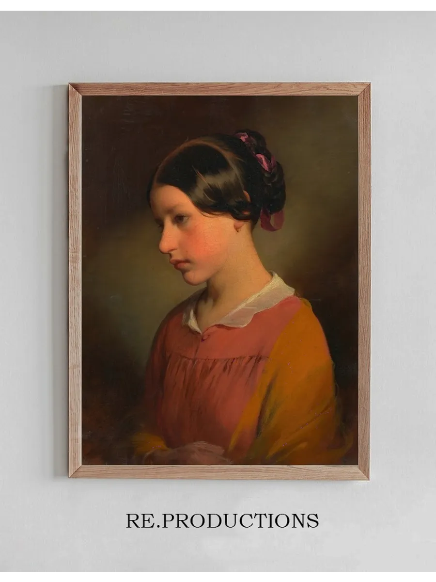 Ludmilla Amerling (tochter Des K Nstlers) Als Kind