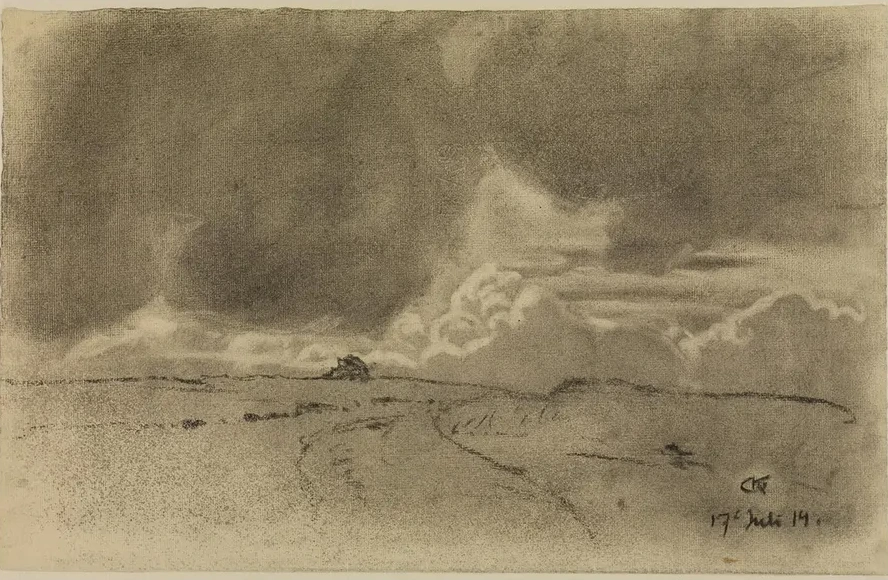 Luft - Und Wolkenstudie