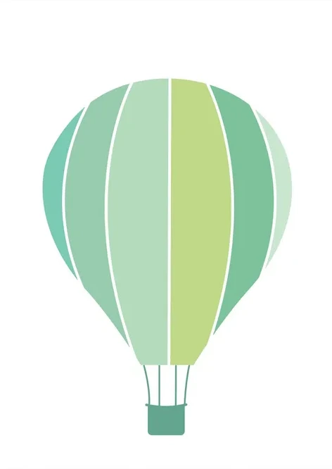 Luftballon Green
