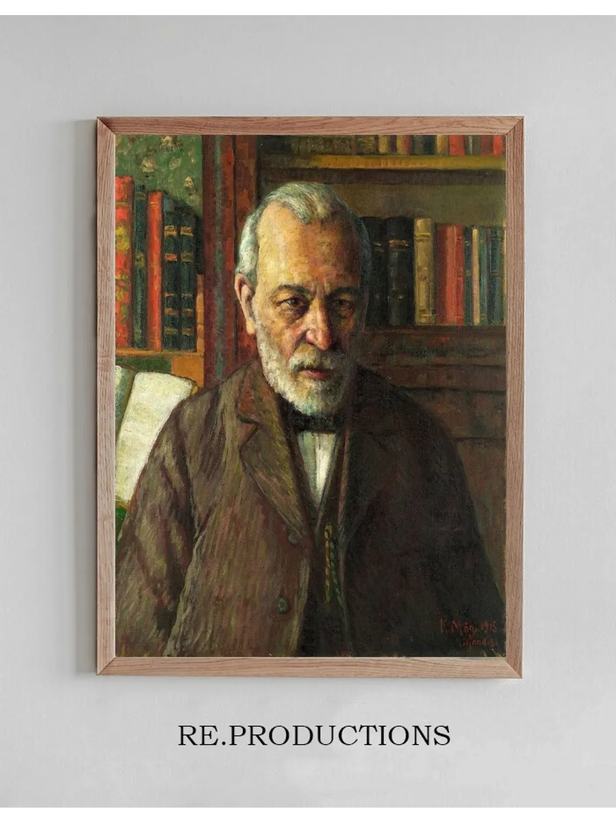 Luuletaja Friedrich Kuhlbarsi Portree