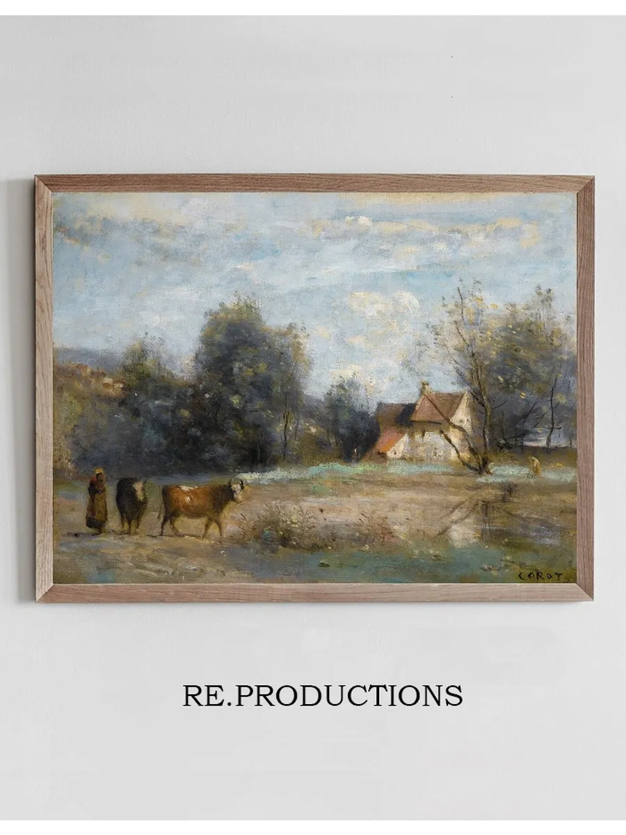Luzancy, Petites Maisons De Paysans Au Bord De L eau
