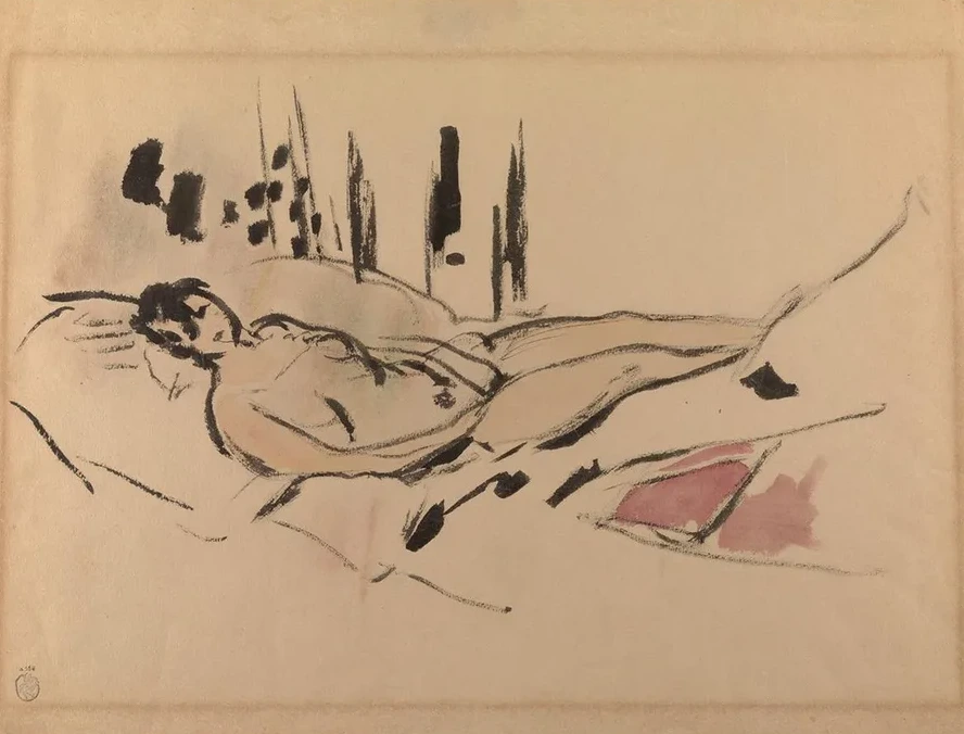 Lying Nude