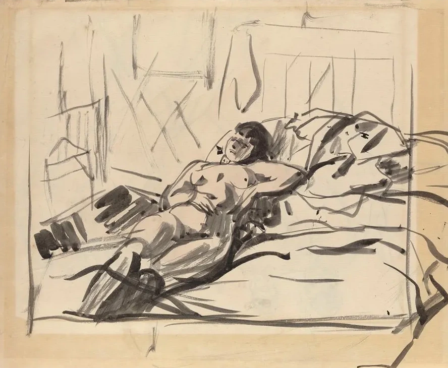 Lying Nude