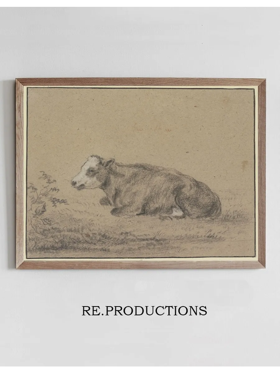 Lying Cow to the Left