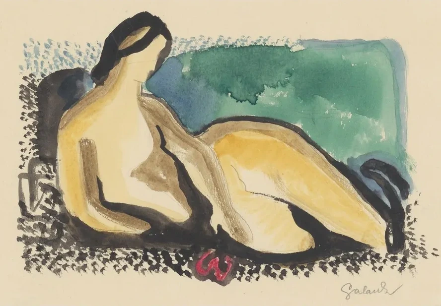 Lying Nude
