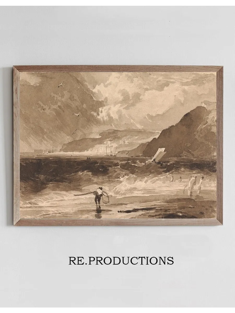 Lyme Regis, Dorsetshire, a Squall