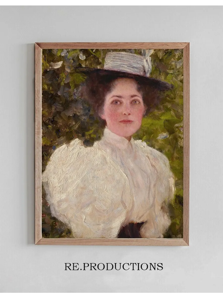 M Dchen IM Gr Nen (girl in the Foliage)