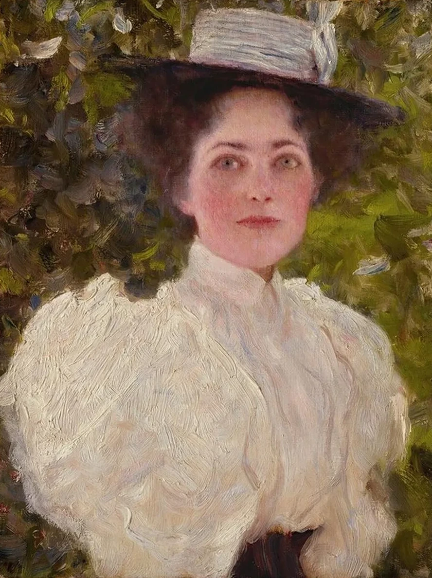 M Dchen IM Gr Nen (girl in the Foliage)