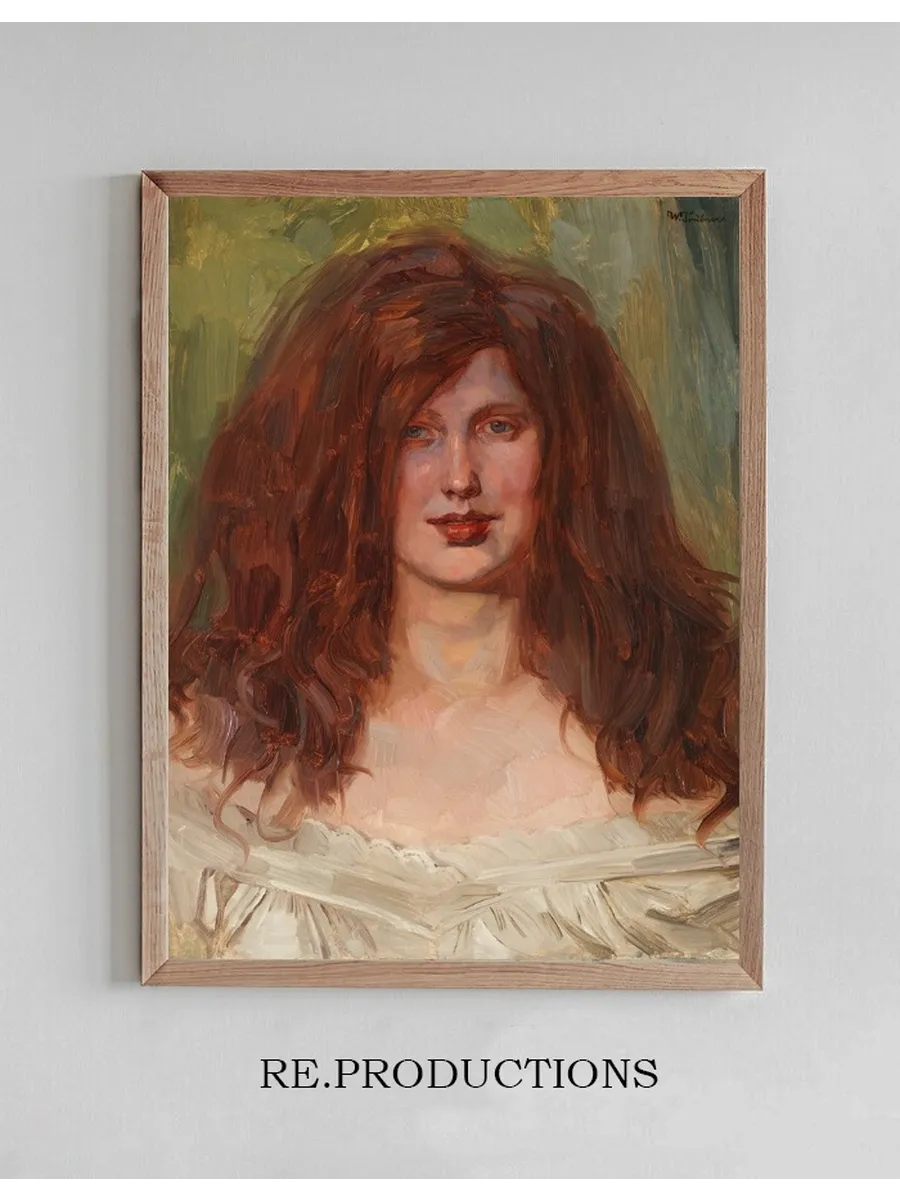 M Dchenkopf Mit Aufgel Stem Haar I