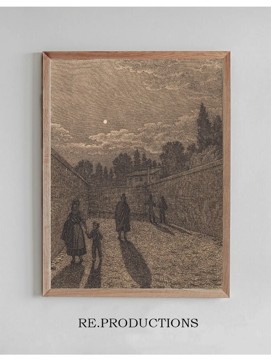 M Neskin Over En Vej Illustration Til Linearperspectiven, Tavle IV