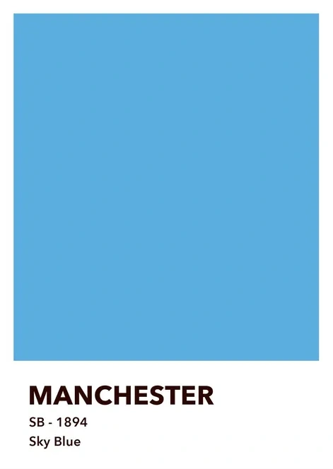 Manchester - SKY BLUE