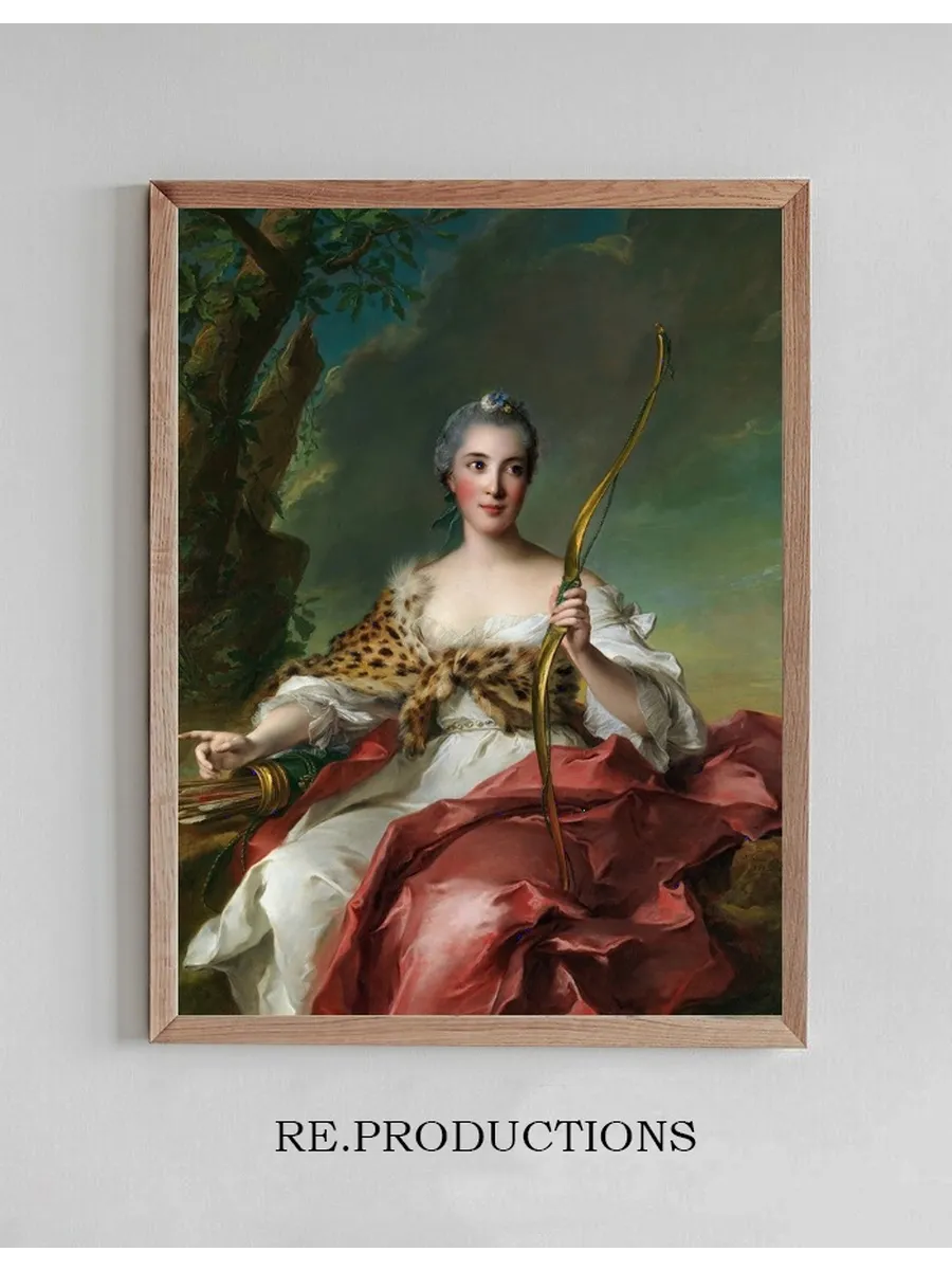 Madame Bergeret de Frouville as Diana