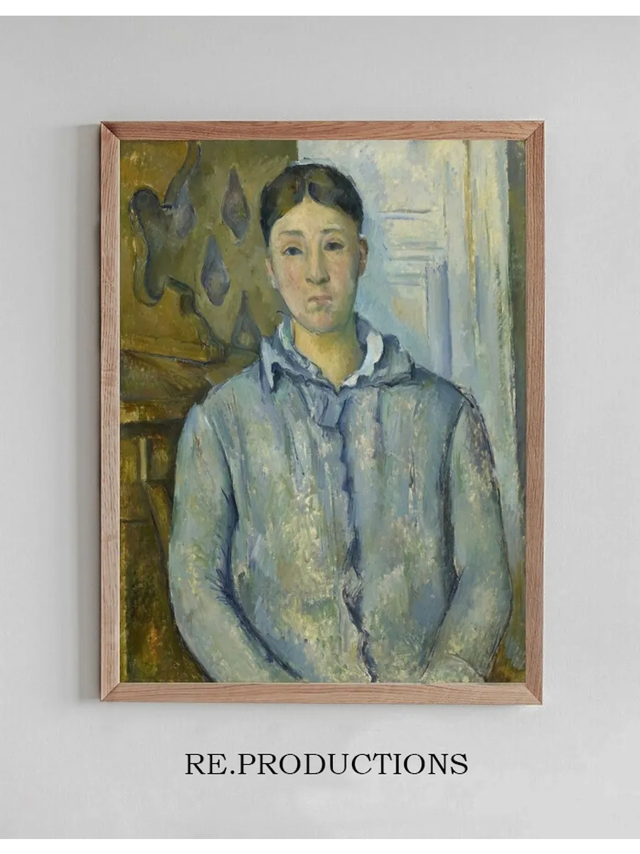 Madame Cezanne in Blue
