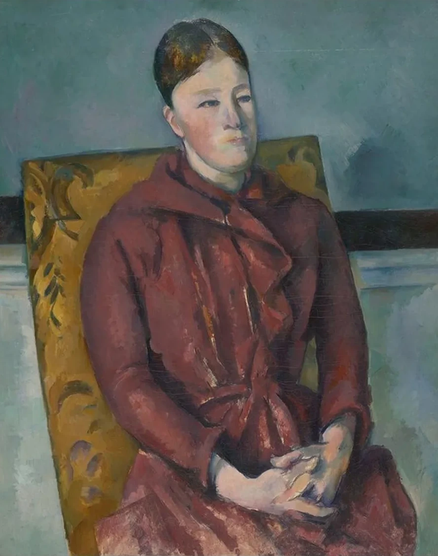 Madame Cezanne in a Yellow Chair