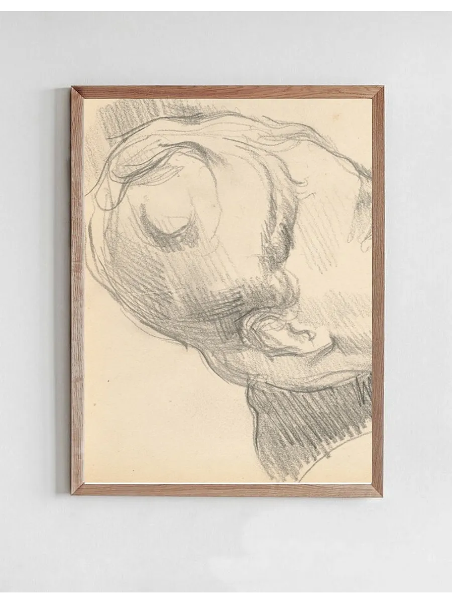 Madame Cezanne with her Head Lowered