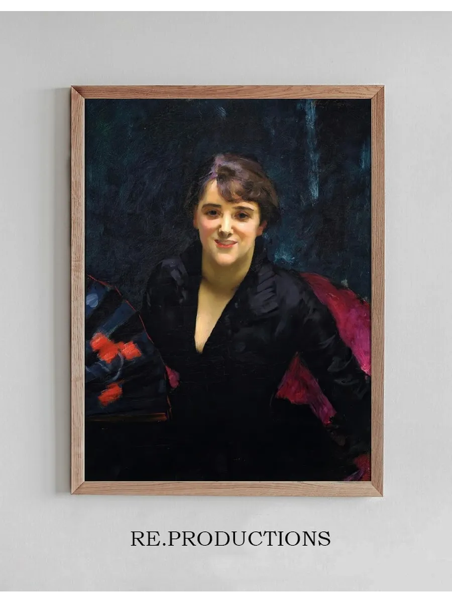 Madame Errazuriz or The Lady in Black
