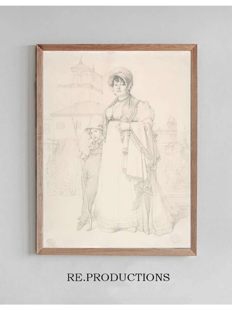 Madame Guillaume Guillon Lethi re, n e Marie - Joseph - Honor e Vanzenne, and her son Lucien Lethi re