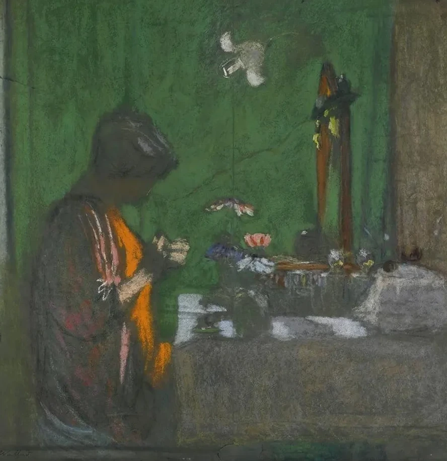 Madame Hessel Son Cabinet De Toilette