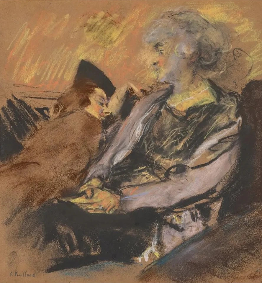 Madame Hessel et Reine Natanson, rue de Naples