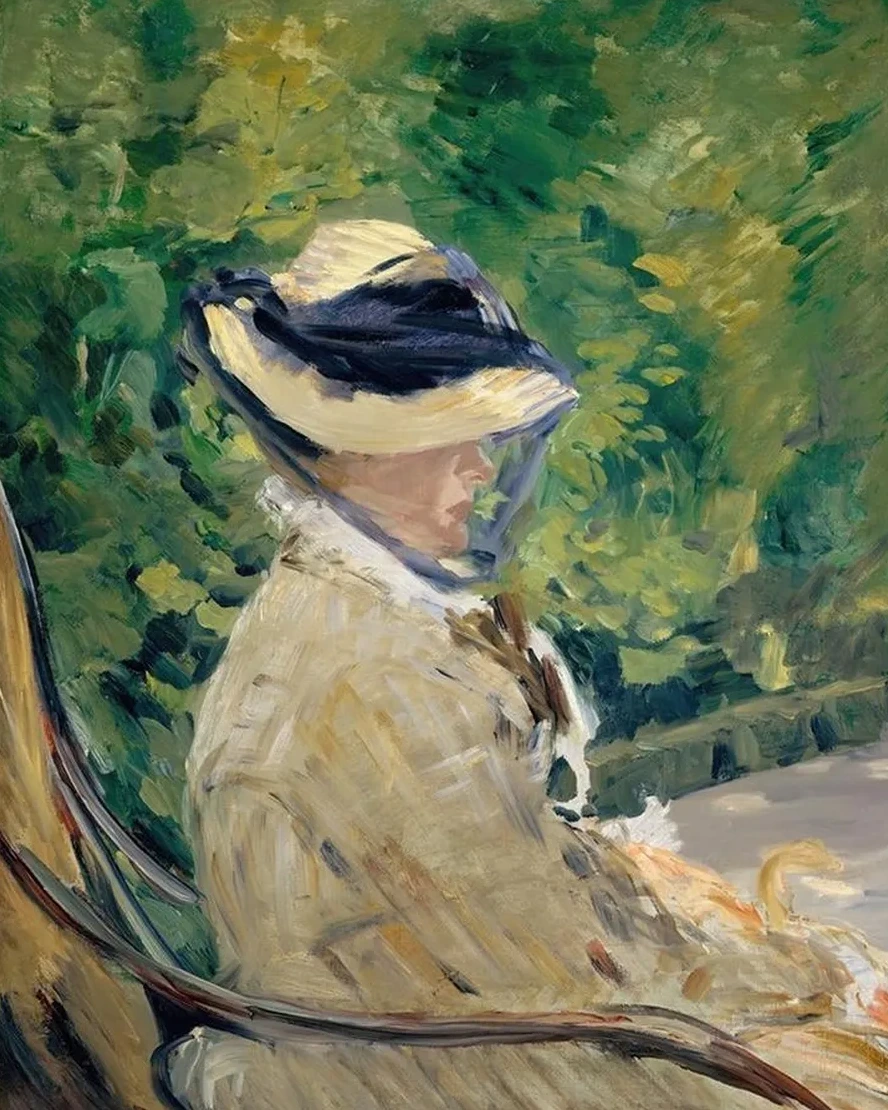 Madame Manet (Suzanne Leenhoff, 1829 1906) at Bellevue