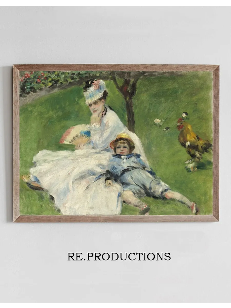 Madame Monet and Her Son