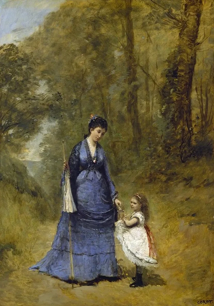 Madame Stumpf and Her Daughter