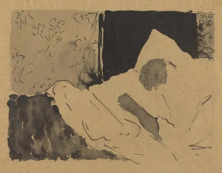 Madame V. Sleeping