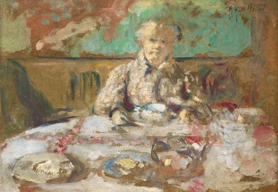 Madame Vuillard At The Dinner Table