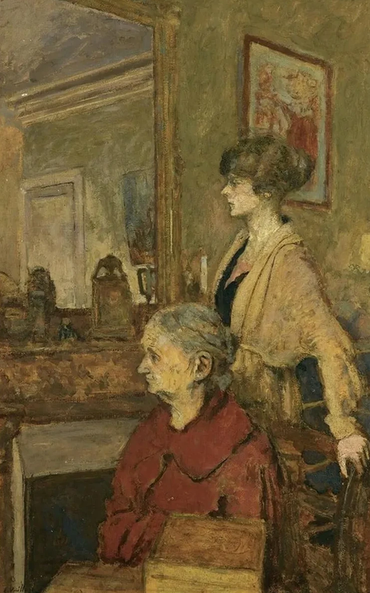 Madame Vuillard Et Annette, Rue De Calais